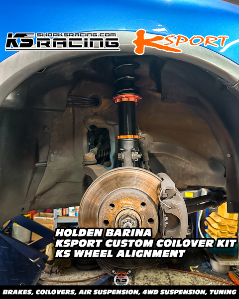 Holden Barina // KSPORT Coilover Kit // KS Racing Workshop