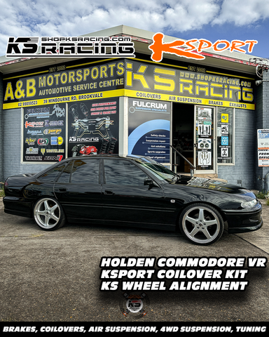 Holden Commodore VR IRS // KSPORT Coilover Kit & Top Mount // KS Racing Workshop