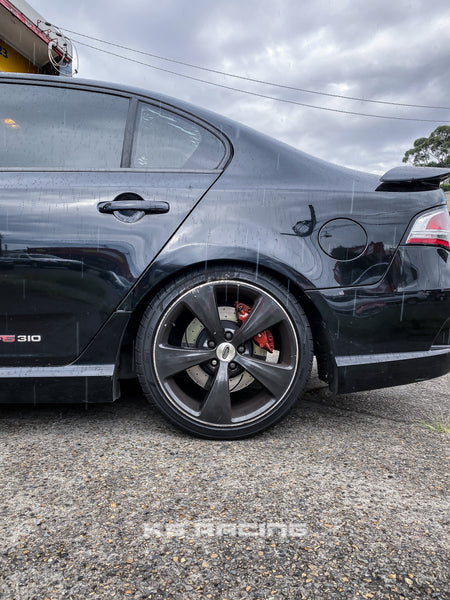 K SPORT Coilover Kit & KS RACING 4" Turboback Exhaust System | Ford Falcon FG FPV