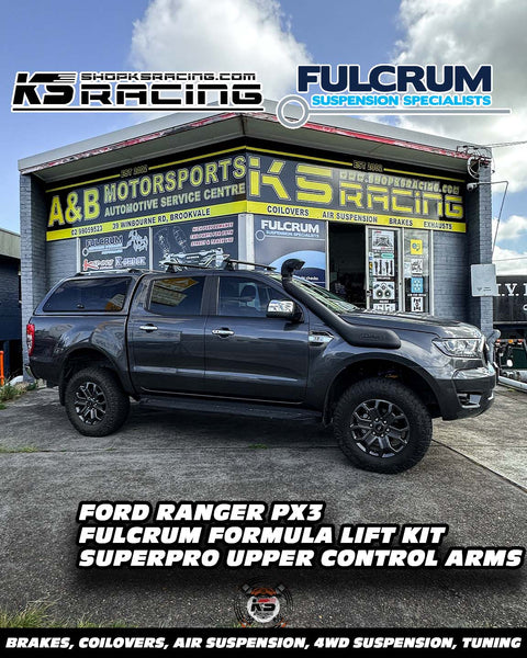 Ford Ranger PX3 Fulcrum Formula Lift Kit & Superpro Upper Control Arms 