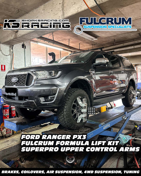 Ford Ranger PX3 Fulcrum Formula Lift Kit & Superpro Upper Control Arms 