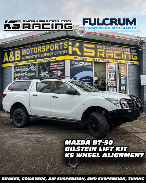 MAZDA BT-50 2018 Lifted on 2" 50mm Bilstein Lift Kit