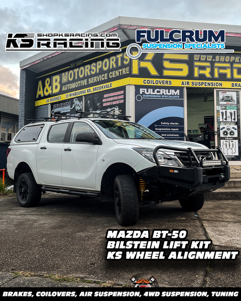 MAZDA BT-50 2018 Lifted on 2" 50mm Bilstein Lift Kit