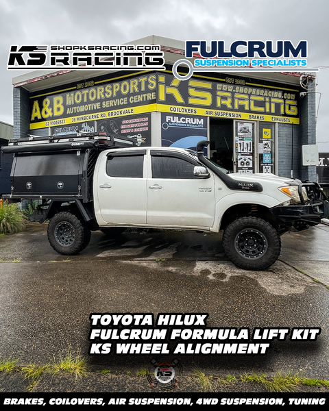 Toyota Hilux N70 with Fulcrum Formula 50mm Lift Kit 