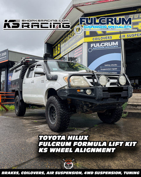 Toyota Hilux N70 with Fulcrum Formula 50mm Lift Kit 