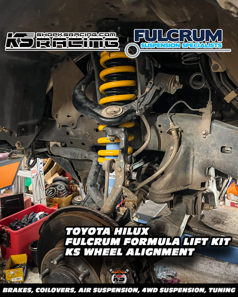 Toyota Hilux N70 with Fulcrum Formula 50mm Lift Kit 