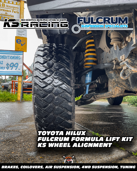 Toyota Hilux N70 with Fulcrum Formula 50mm Lift Kit 