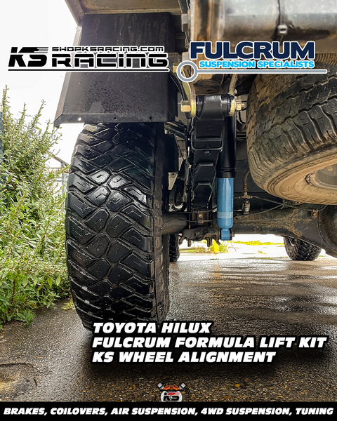 Toyota Hilux N70 with Fulcrum Formula 50mm Lift Kit 