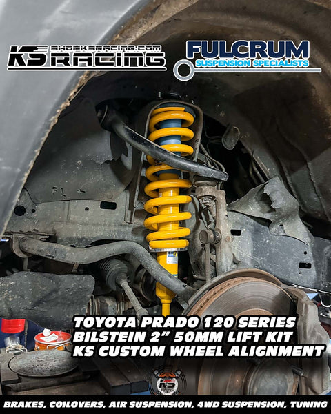 Bilstein Lift Kit // Toyota Prado 120 Series // KS Racing Workshop