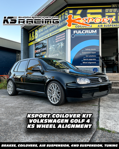 Volkswagen Golf 4 // KSPORT Coilover Kit // KS Racing Workshop