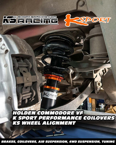Holden Commodore VF UTE // KSPORT Coilover Kit & Top Mount // KS Racing Workshop