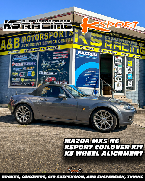 Mazda MX5 NC || KSPORT Coilover Kit || KS Racing Workshop