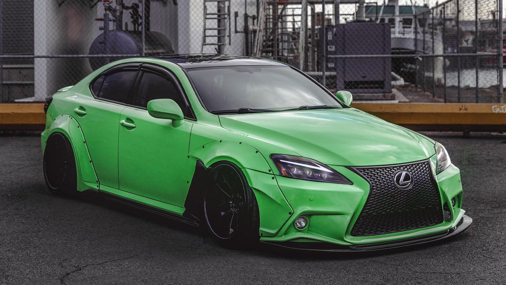 Lexus IS250 06-15 Air Lift Performance 3P Air Suspension with KS RACING Air Struts