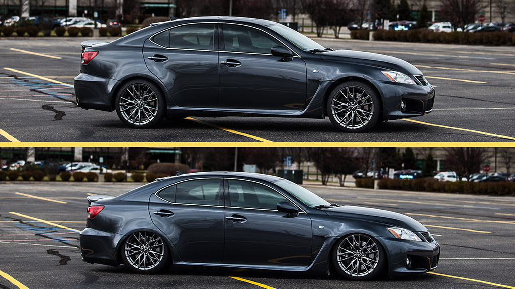 LEXUS ISF ON AIR LIFT 3P AIR BAG SUSPENSION KS RACING KSPORT