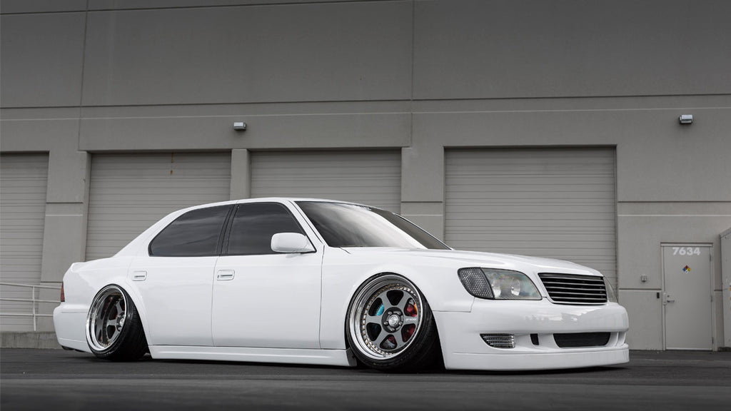 Lexus LS400 Air Lift Performance 3P Air Suspension with KS RACING Air Struts