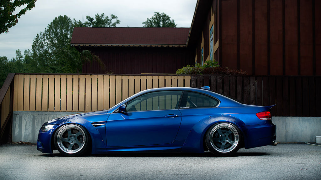 BMW 3-Series E9X 04-13 Air Lift Performance 3P Air Suspension with KS RACING Air Struts