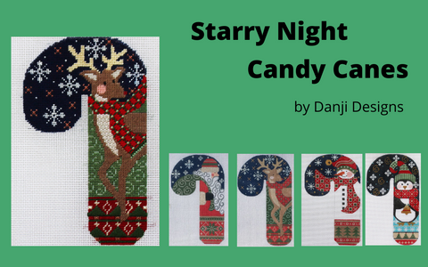 candy cane needlepoint designs