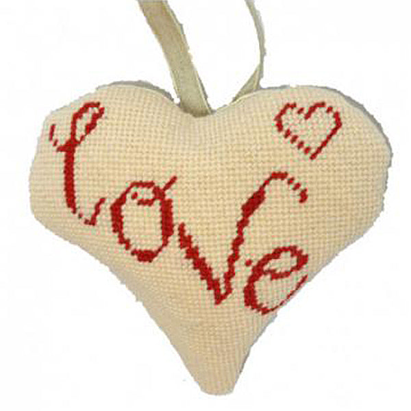 Needlepoint Lavender Heart Ornament Kit Tartan Thistle – Needlepoint For Fun