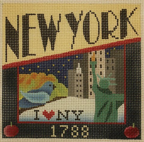 NEEDLEPOINT BAG No. 9 — SAVED NY