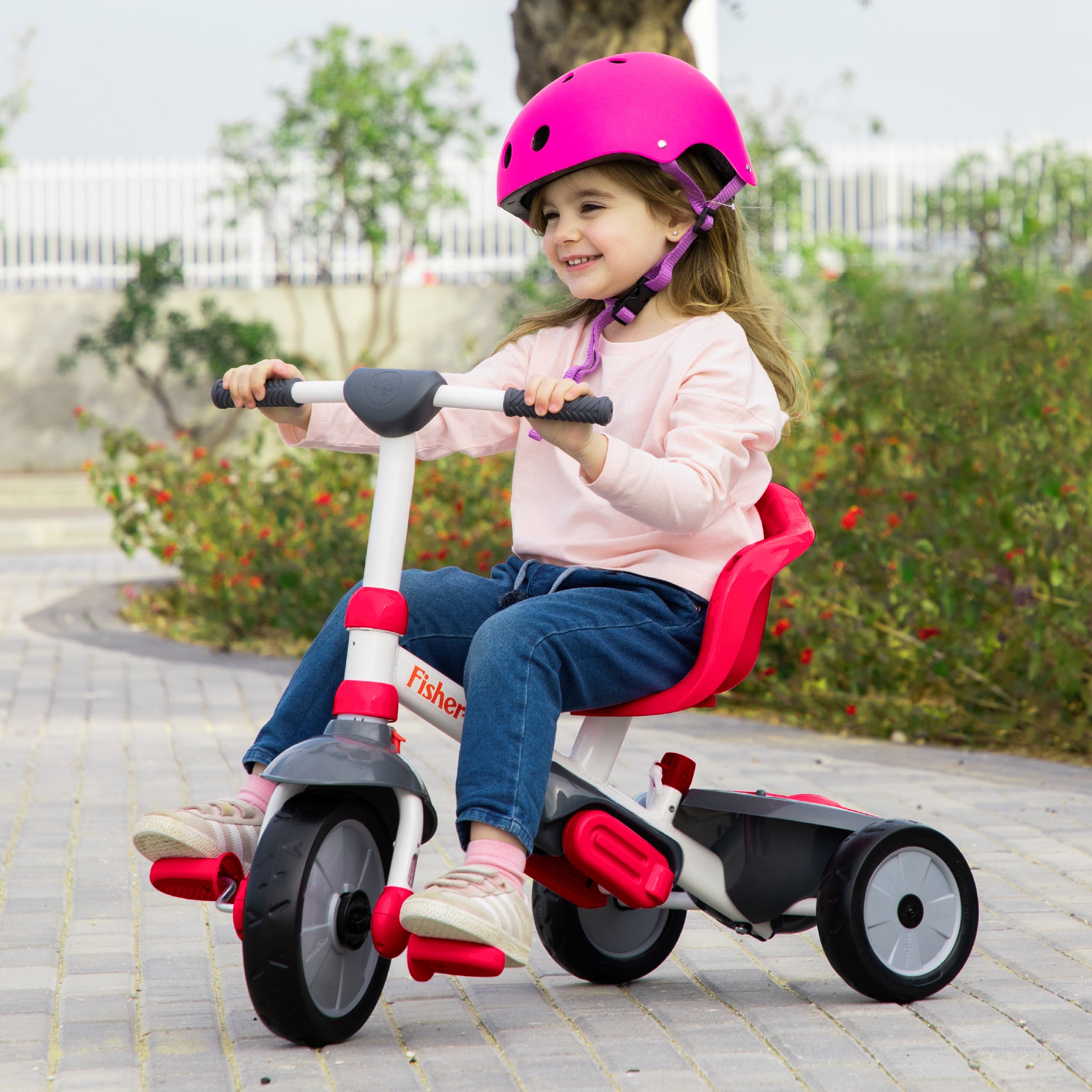 fisher price touch steering trike