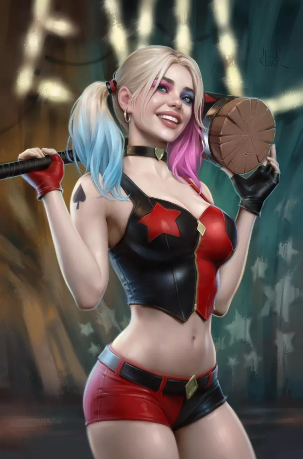 HARLEY QUINN #43 WILL JACK 2024 NYCC FOIL EXCLUSIVE