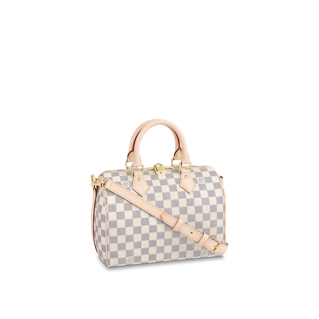 LOUIS VUITTON Damier Azur Speedy Bandouliere 25 79130