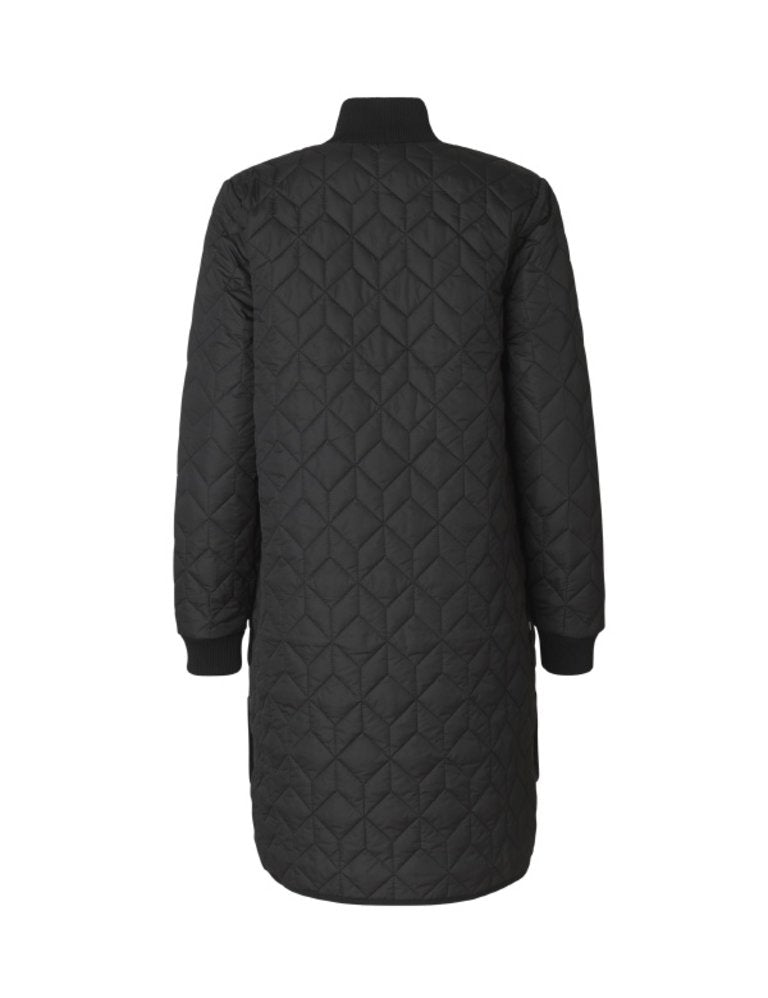 Ilse Jacobsen Art06 Quilted Coat Black – Foss & Kruger