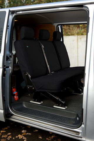 VWT5RBLK Volkswagen T5 T6 Rear Seat Cover Town and Country