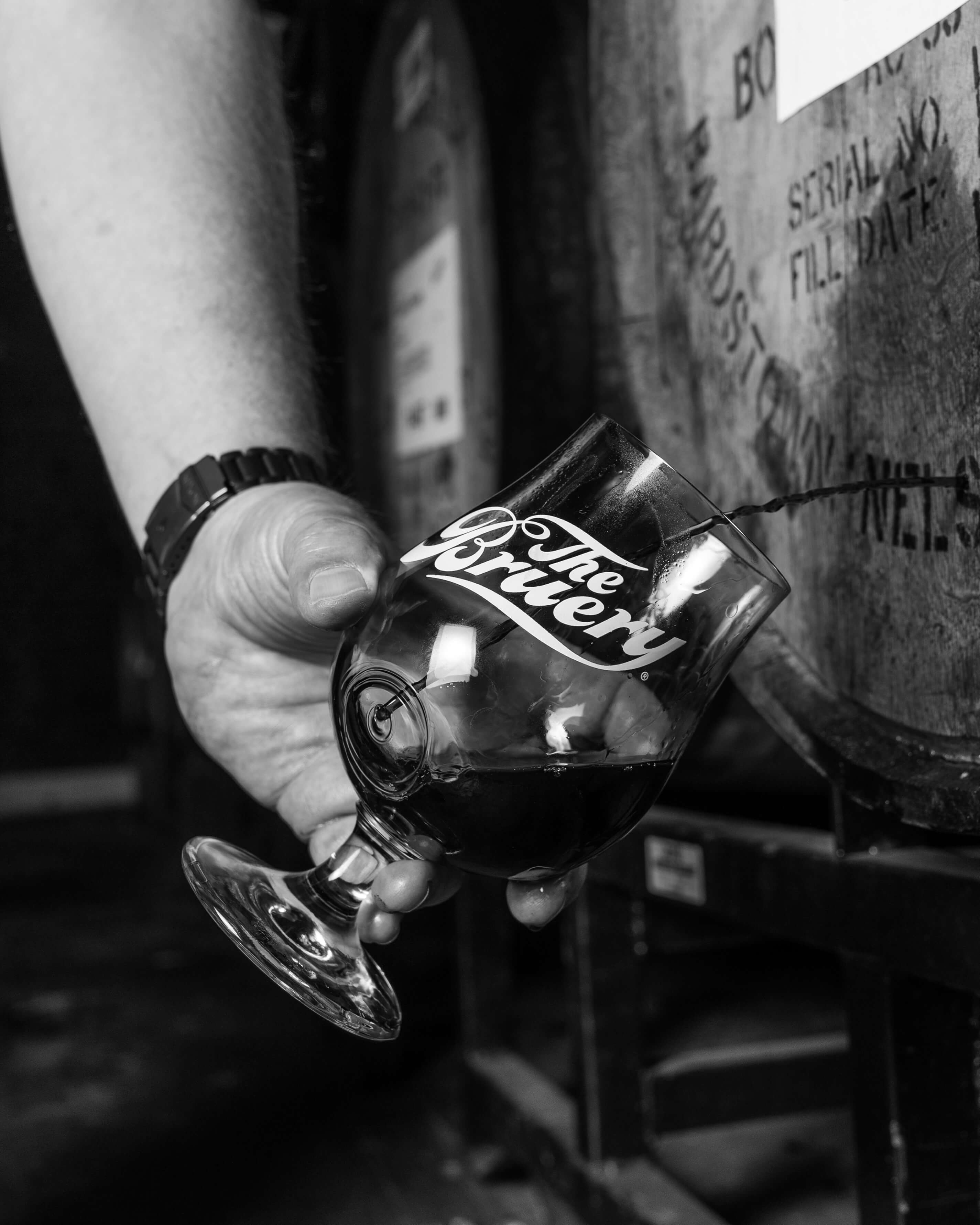 Black Tuesday poured directly from a bourbon barrel