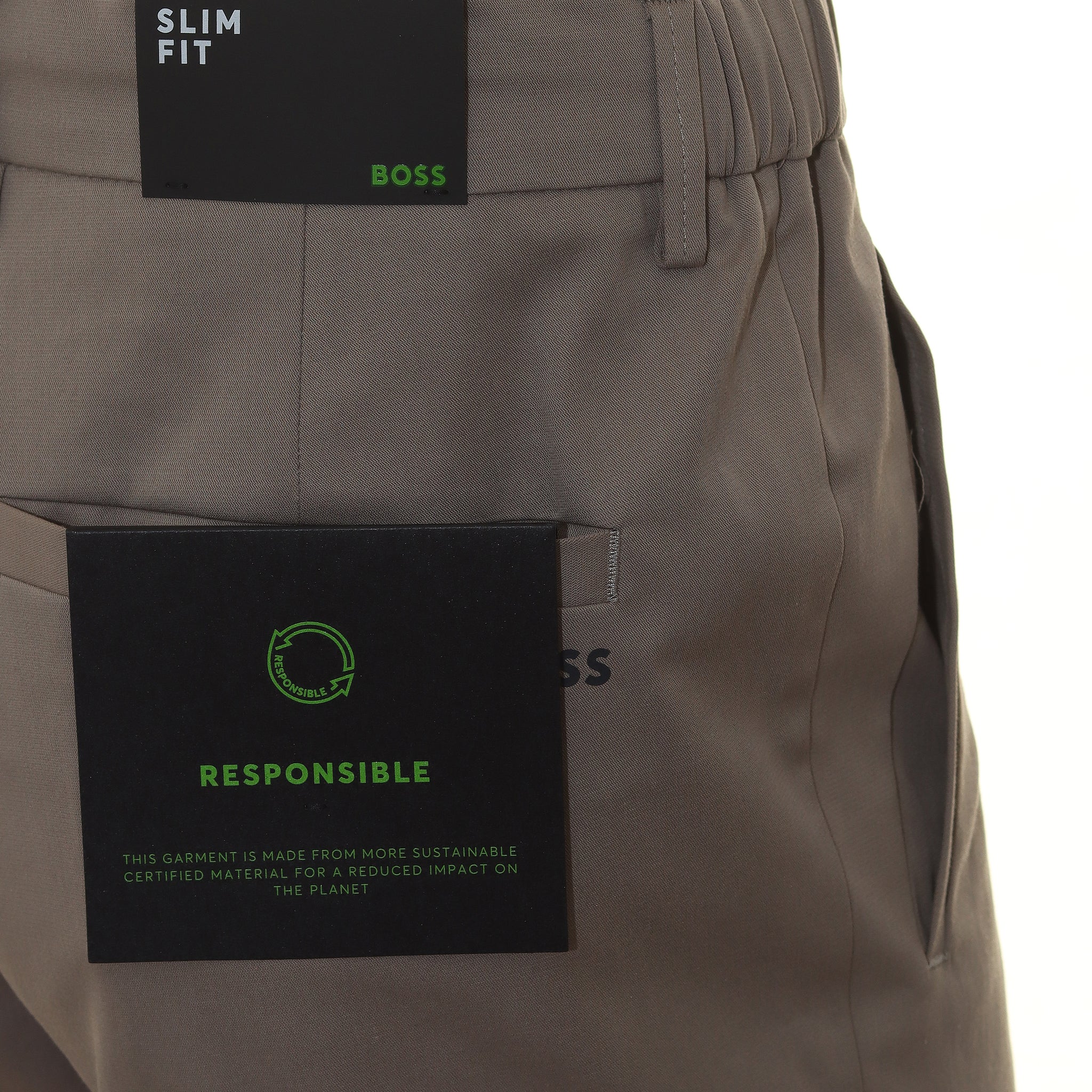 BOSS S_Liem 2 Chino Shorts 50487534 Khaki Green 334 | Function18