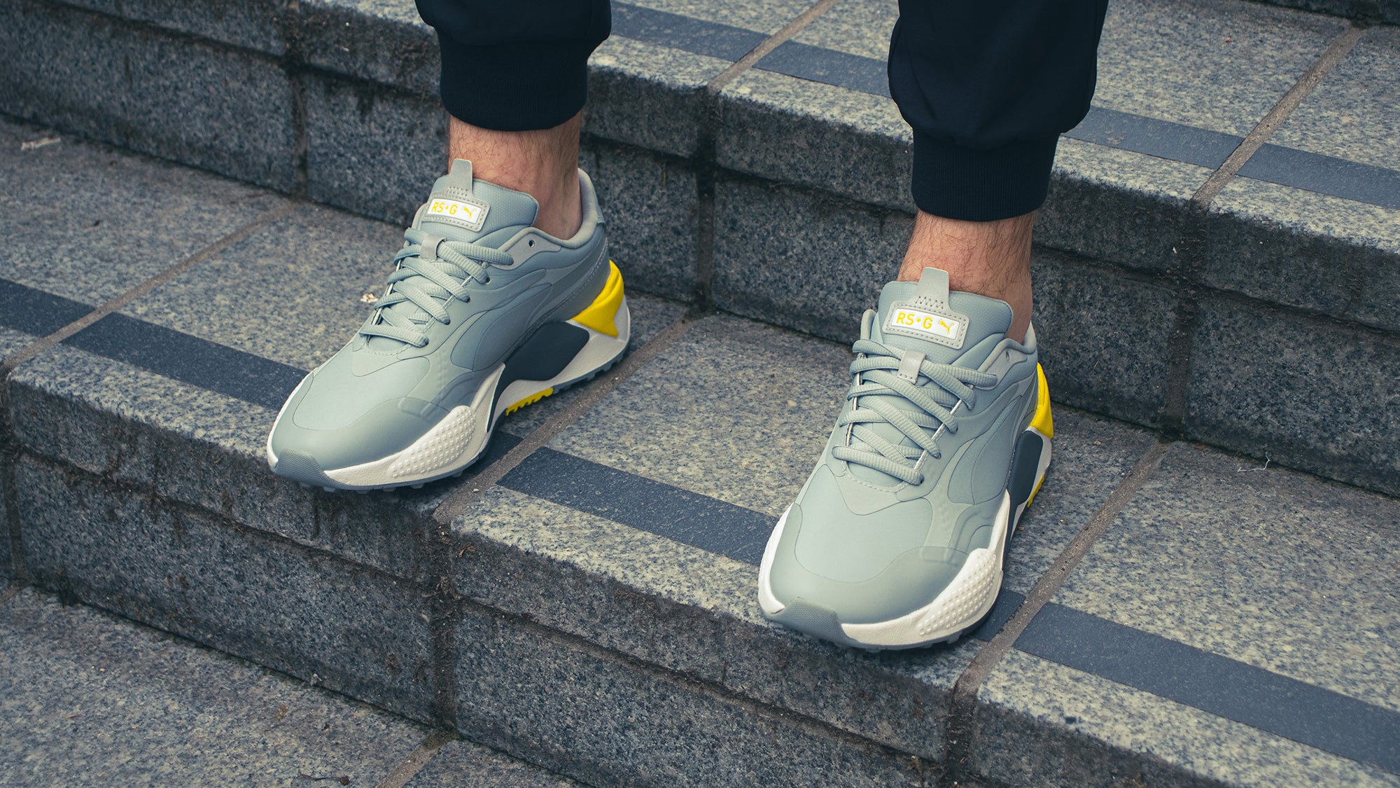 Puma RS-G Golf Shoes Grey Quarry-04