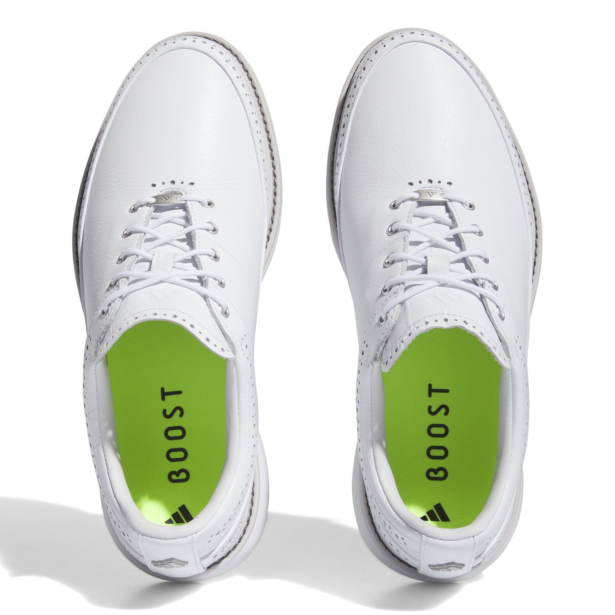 adidas MC80 Golf Shoes ID4748 White Silver Lucid Lemon | Function18