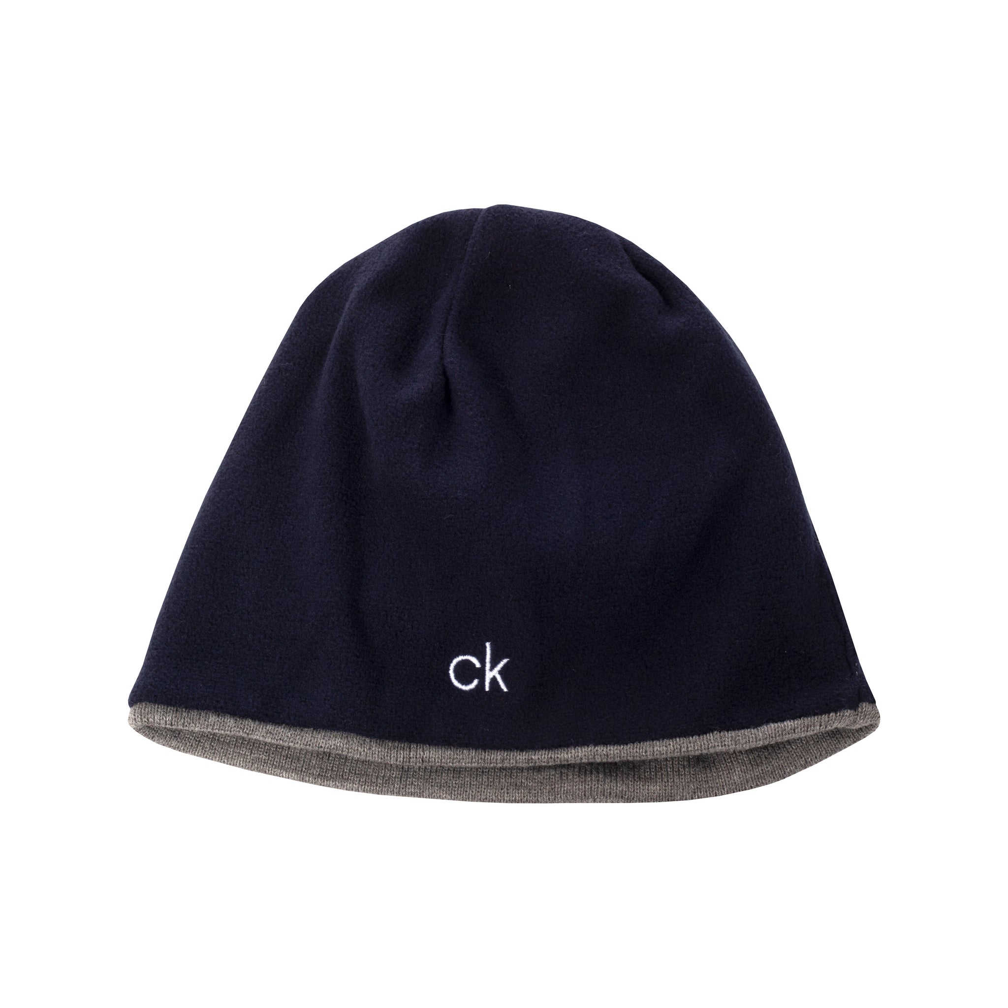 calvin klein reversible beanie