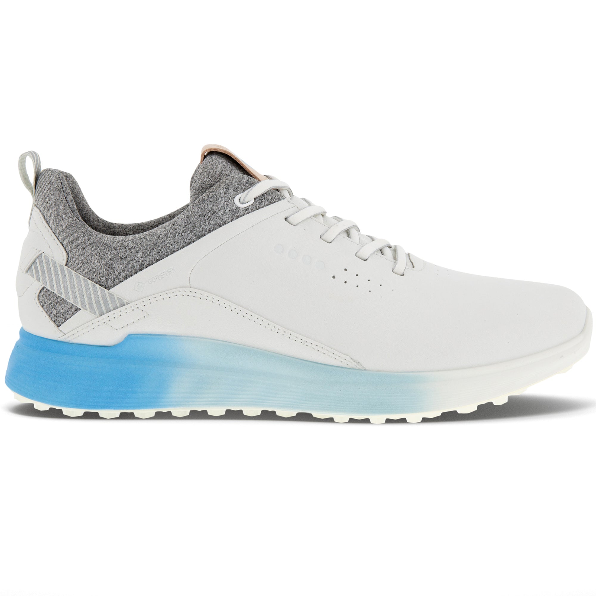 Ecco S-Three Gore-Tex Golf Shoes 102924 White 11007 | Function18
