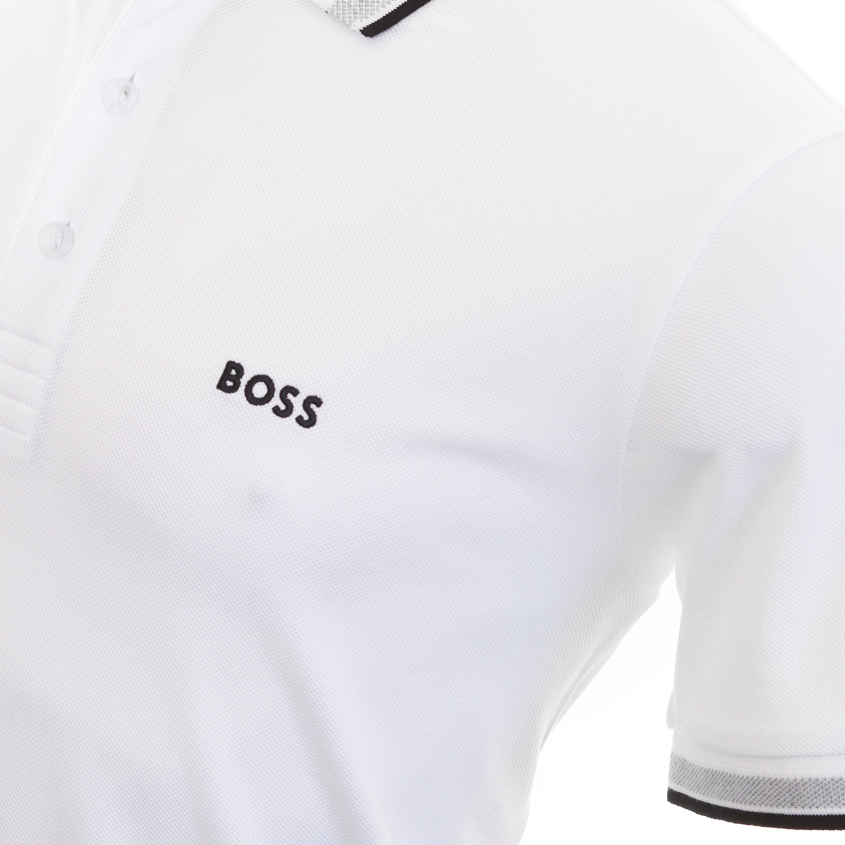 BOSS Paddy Polo Shirt 50469055 White 100 | Function18