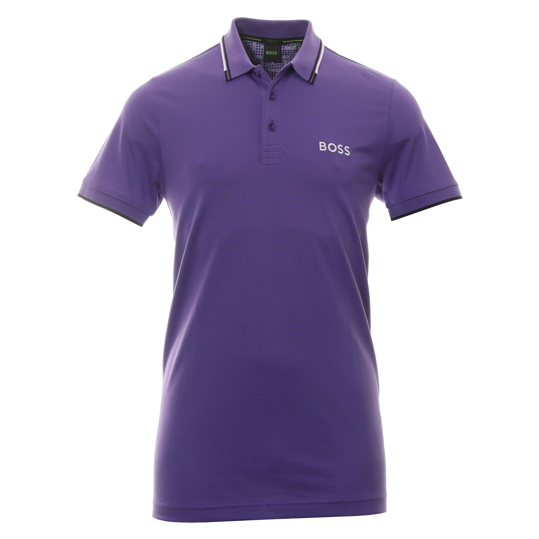 BOSS Paddy Pro Polo Shirt 50469094 Dark Purple 502 | Function18
