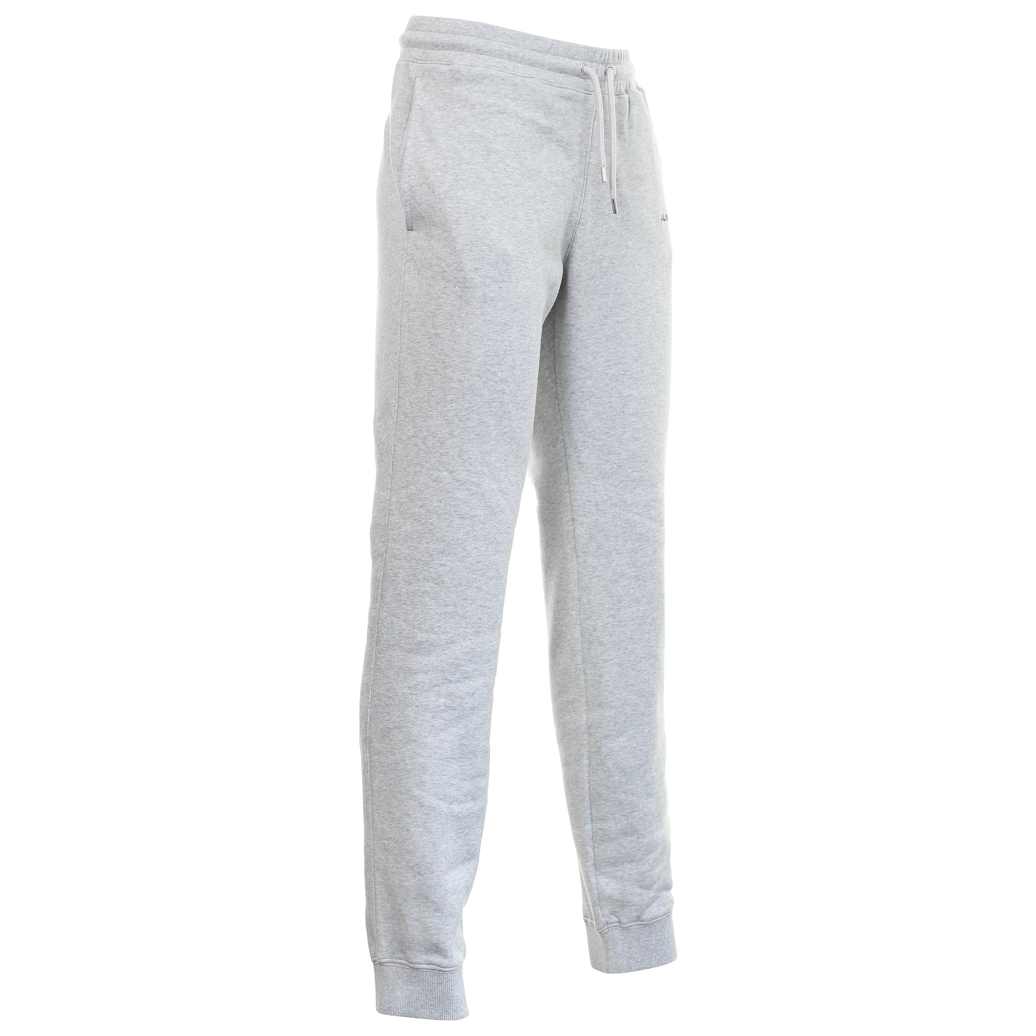 J.Lindeberg Alpha Cotton Fleece Pants GMJS06271 Stone Grey Melange 9489 ...