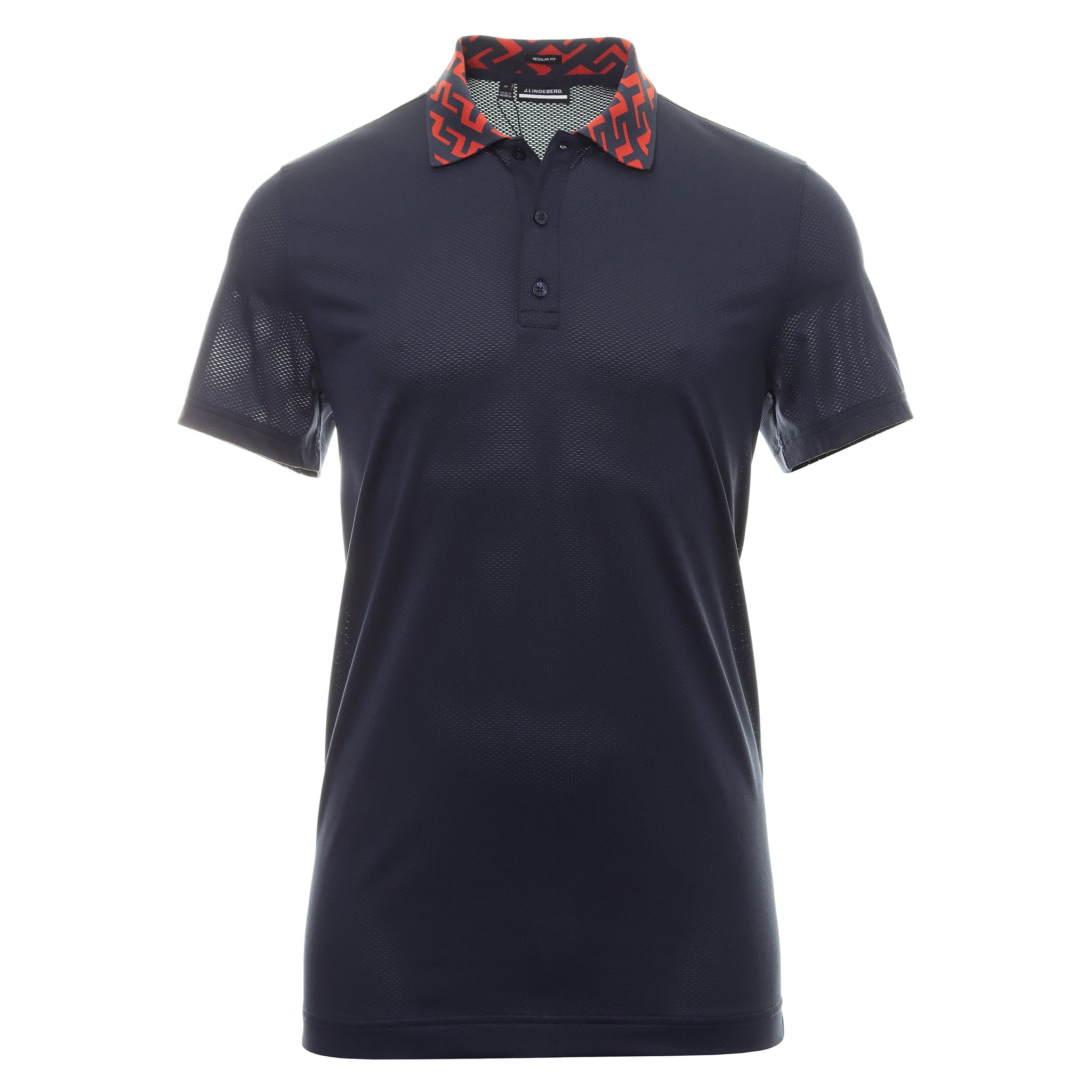 J.Lindeberg Golf Karter Polo Shirt GMJT05593 Navy Melange 6881 | Function18