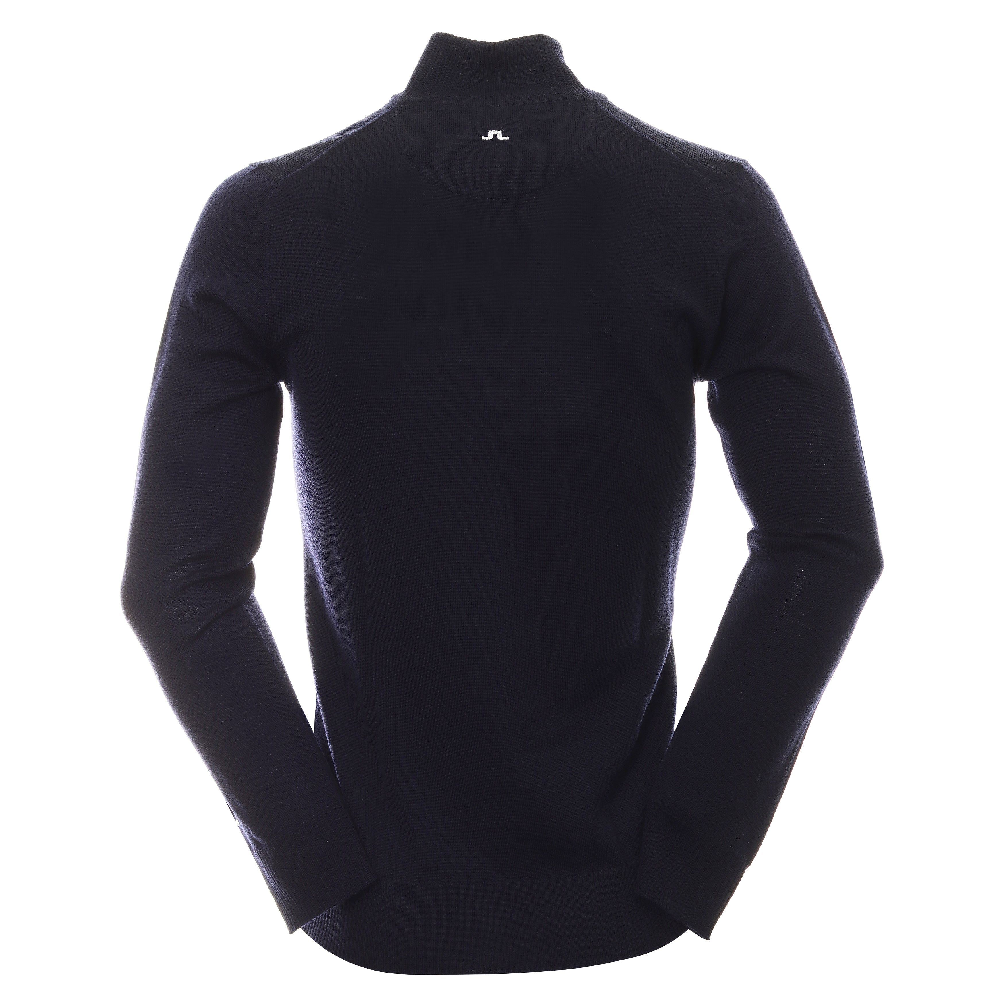 J.Lindeberg Golf Kian Tour Merino Zip Neck Sweater GMKW06357 JL Navy ...