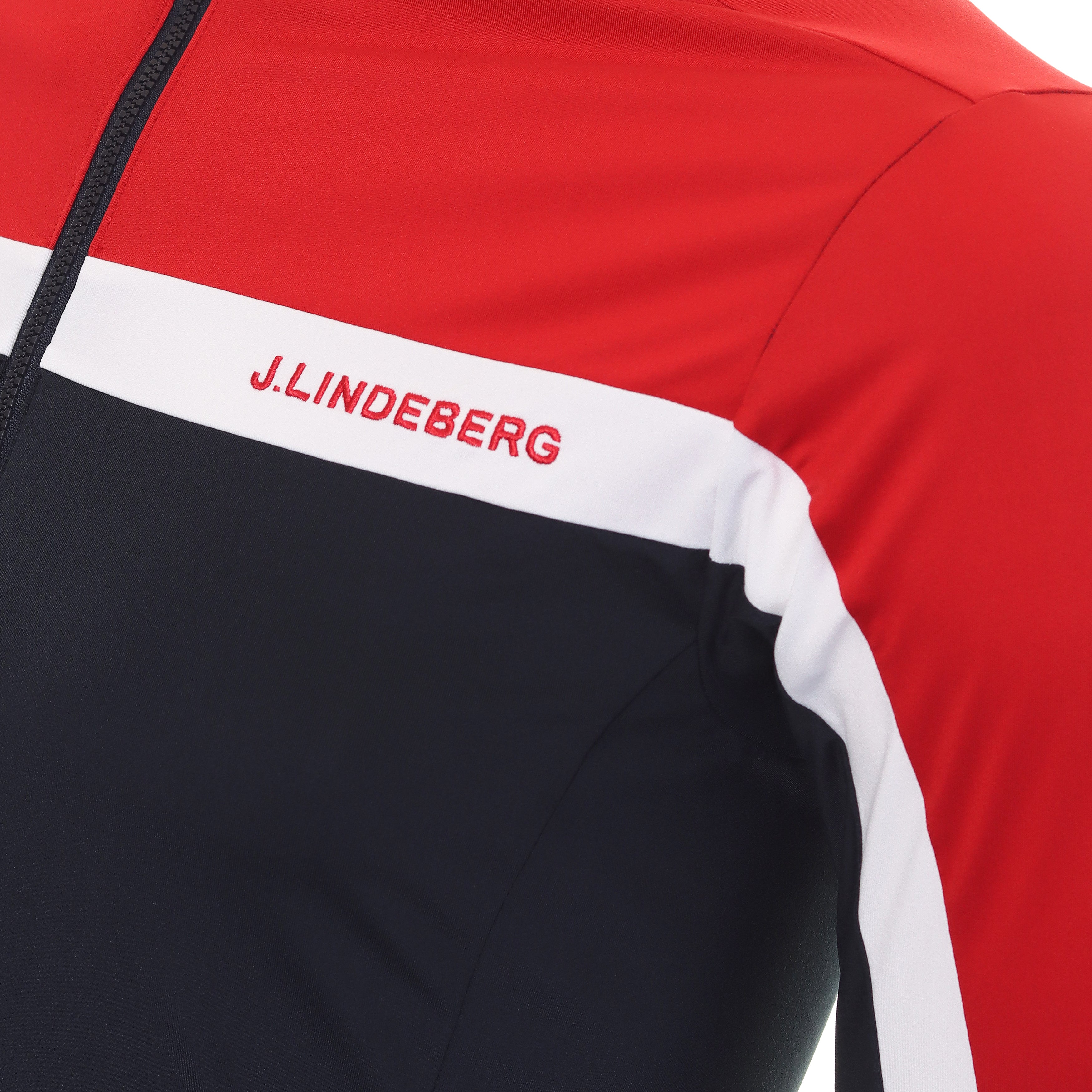 J.Lindeberg Golf Seasonal Jarvis Mid Layer Jacket AMJS06691 Barbados ...