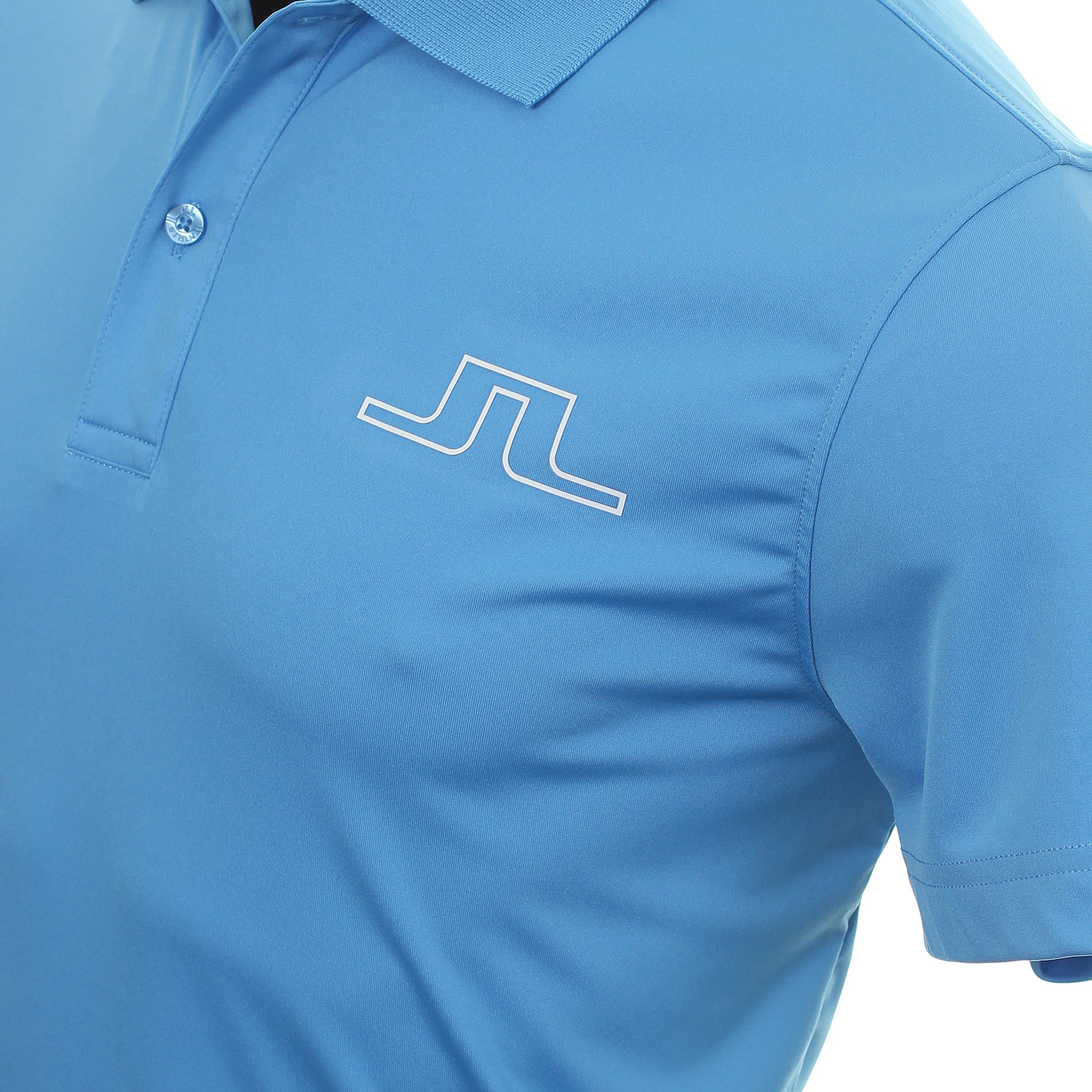 J.Lindeberg Golf Bridge Polo Shirt Ocean Blue O258 | Function18