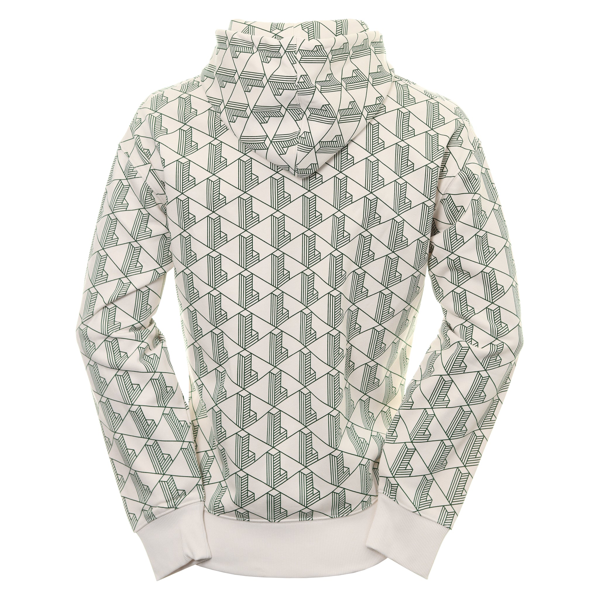 lacoste monogram hoodie