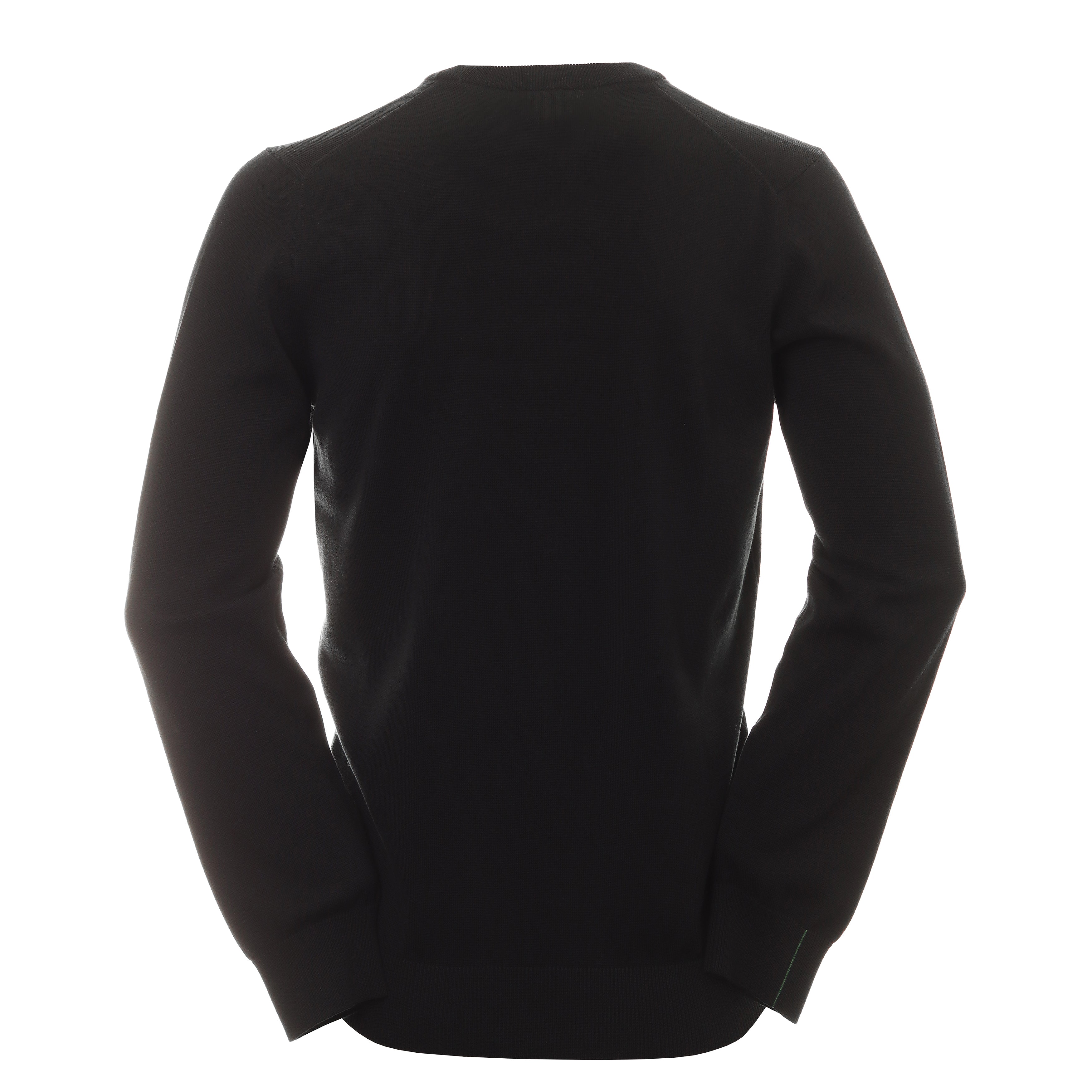 Lacoste Organic Cotton Crew Sweater AH1985 Black 031 | Function18