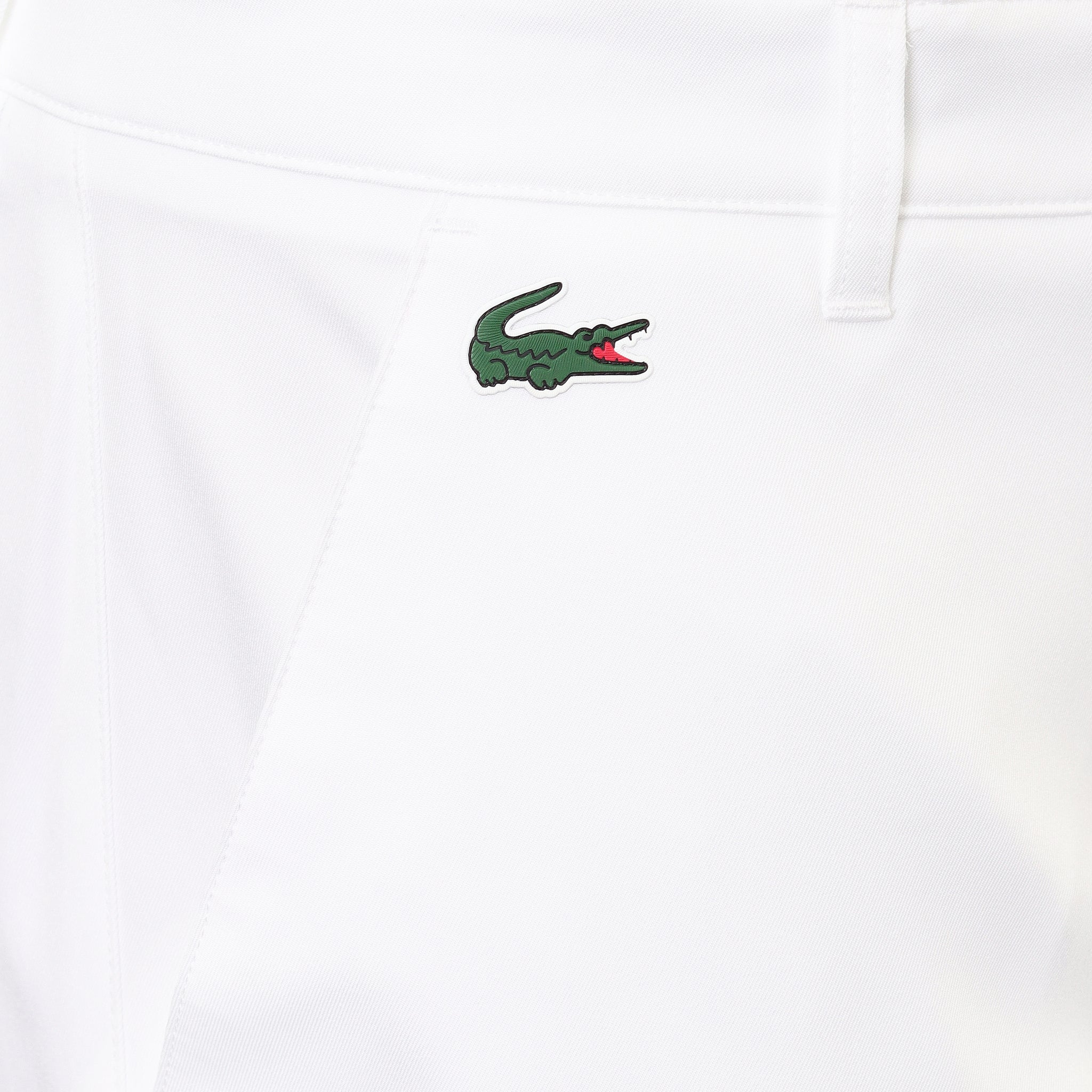 Lacoste Sport Stretch Golf Chino Pants White 001 | Function18 Restrictedgs
