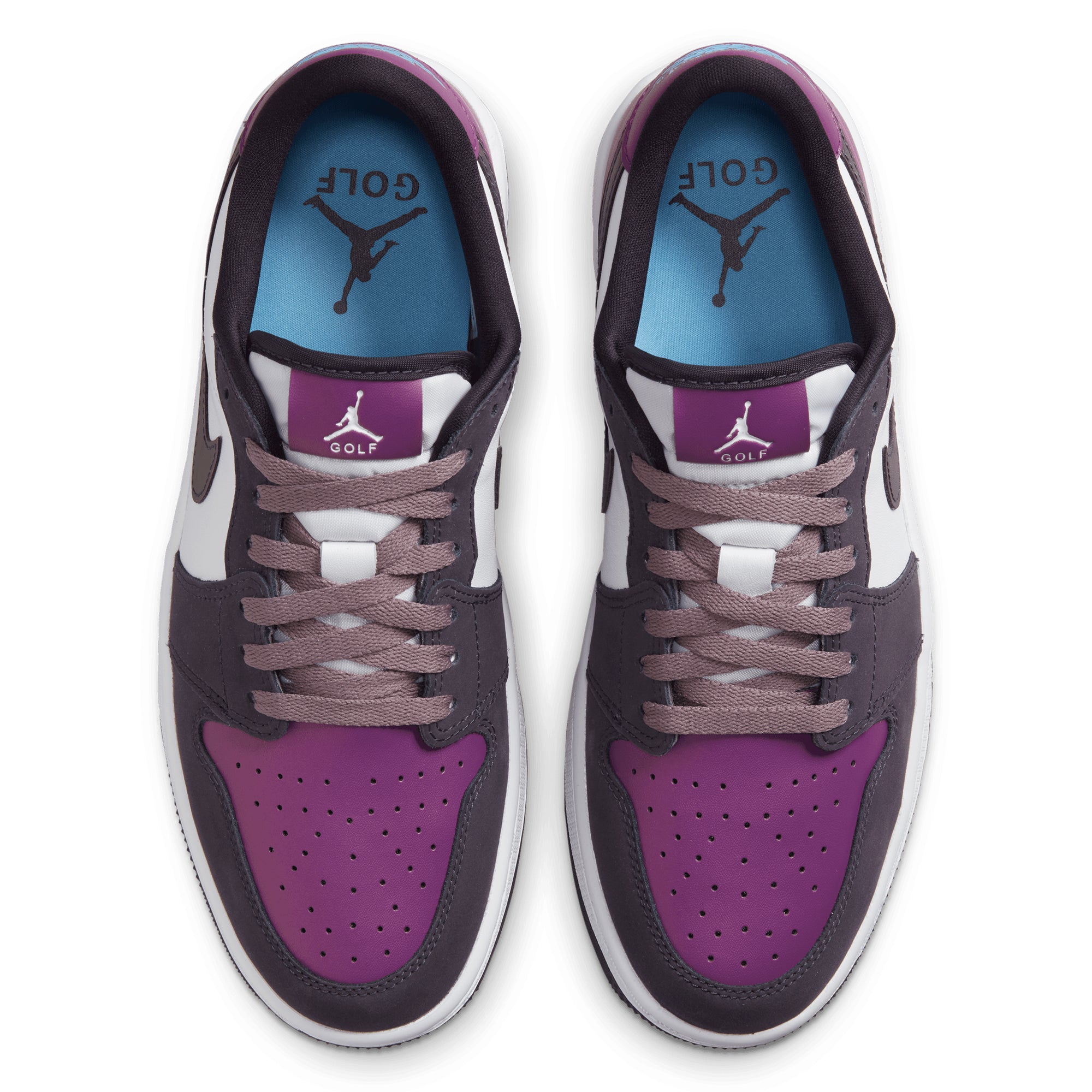 定期入れの Nike Air Jordan 1 low GOLF Court Purple ecousarecycling.com