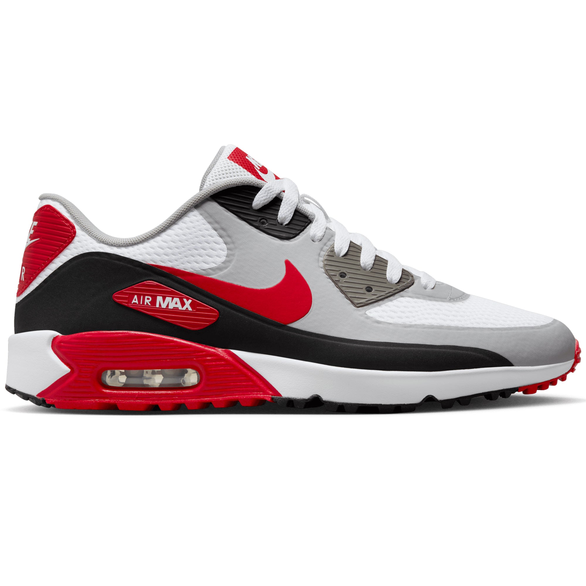 Nike Golf Air Max 90 G Shoes DX5999 White Uni Red Black 162 | Function18