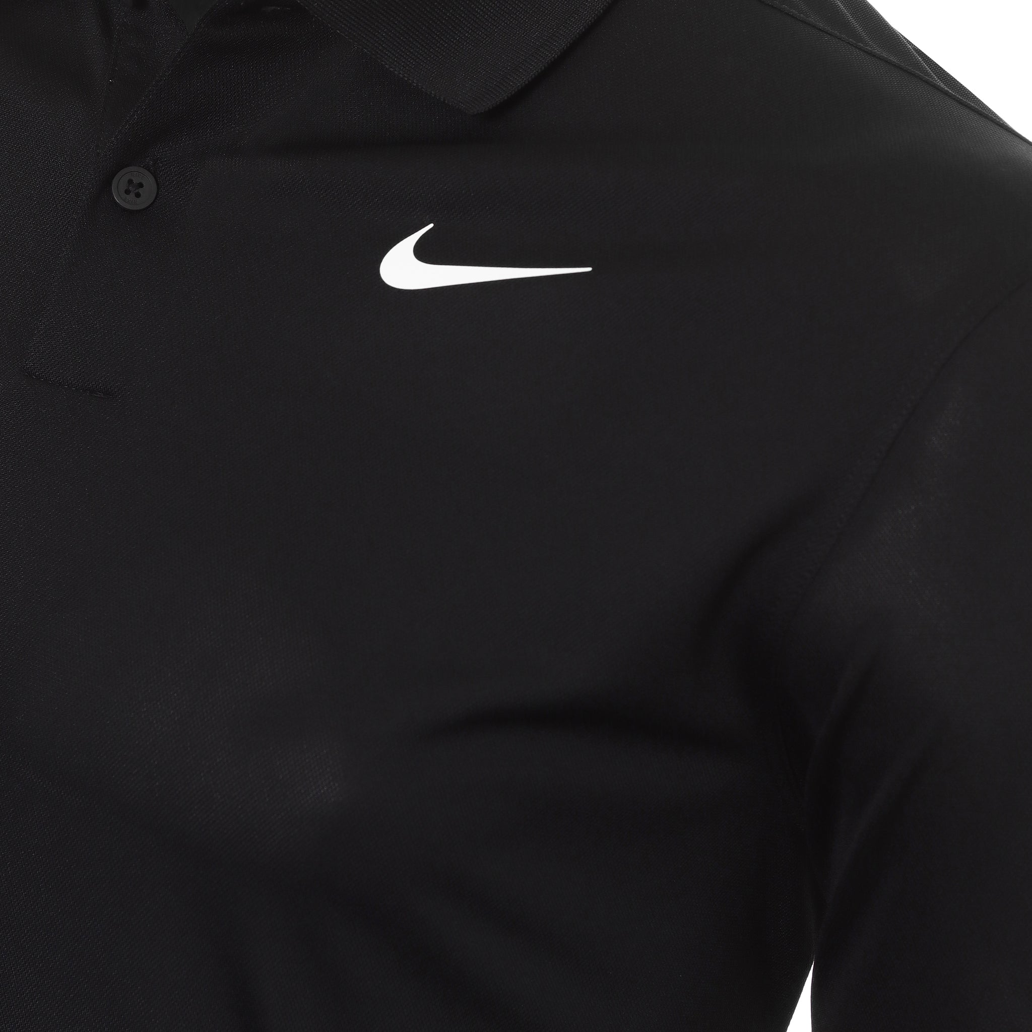 Nike Golf Dri-Fit Victory Solid Long Sleeved Shirt DN2344 Black 010 ...