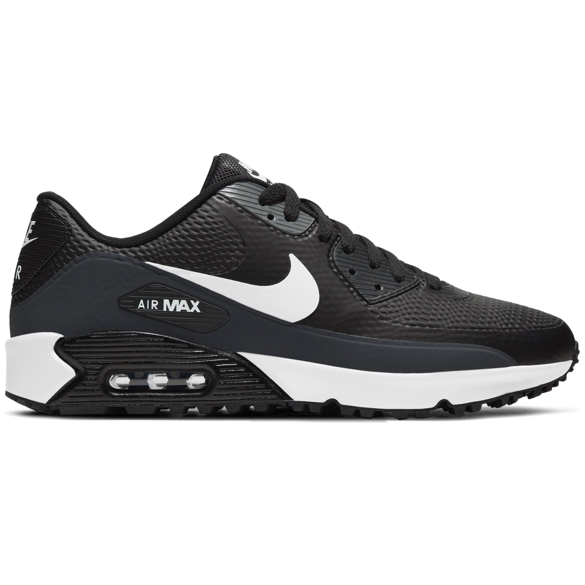Nike Golf Air Max 90 G Shoes Black White 002 | Function18 | Restrictedgs