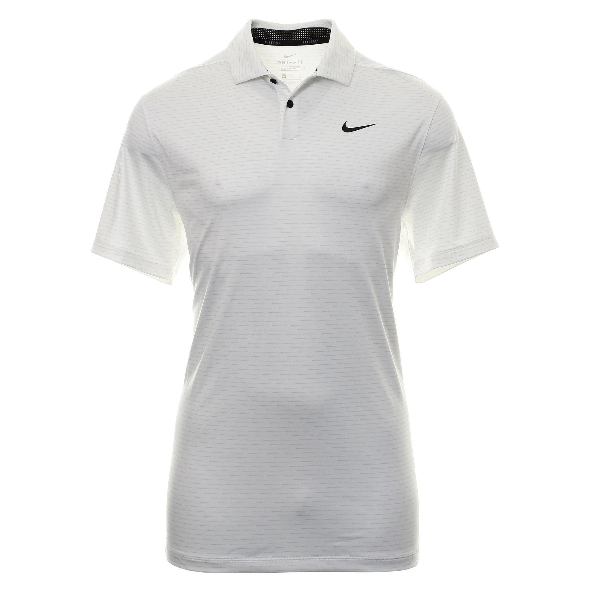 Nike Golf Dry Vapor Stripe Print Shirt CU9798 Photon Dust 025 & Function18