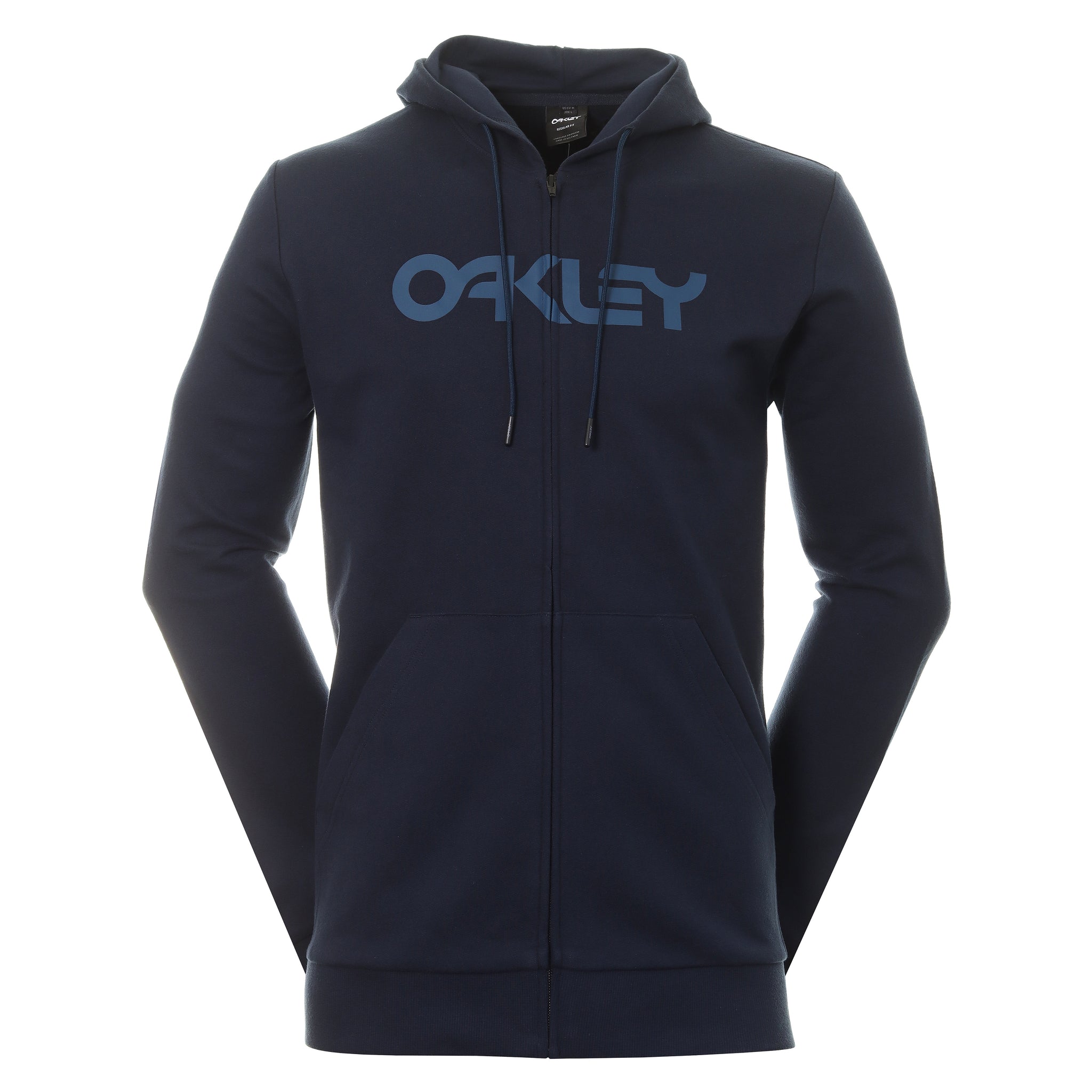 Oakley Teddy Full Zip Hoodie 403057 Fathom Poseidon 9CB | Function18